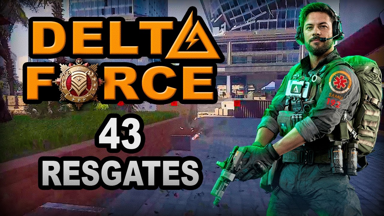 43 RESGATES DE SUPORTE! SEGURAMOS O MAPA 🌍💉