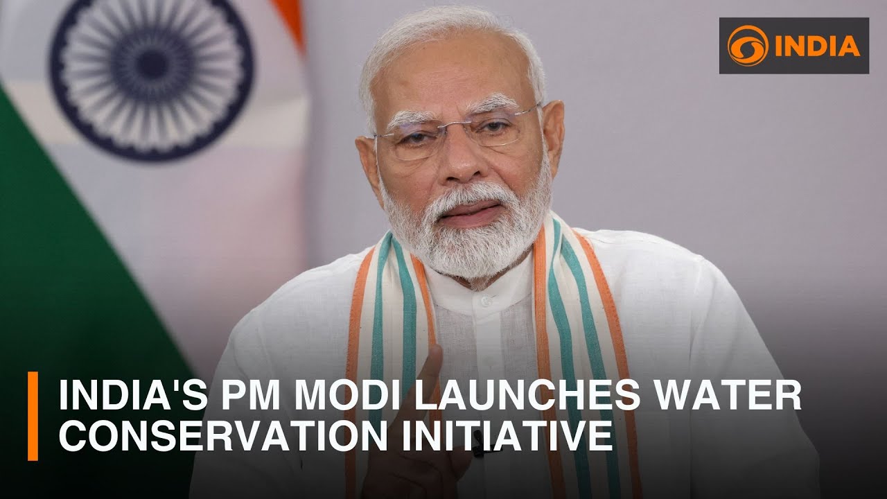India's PM Modi launches 'Water Conservation Public Participation' initiative