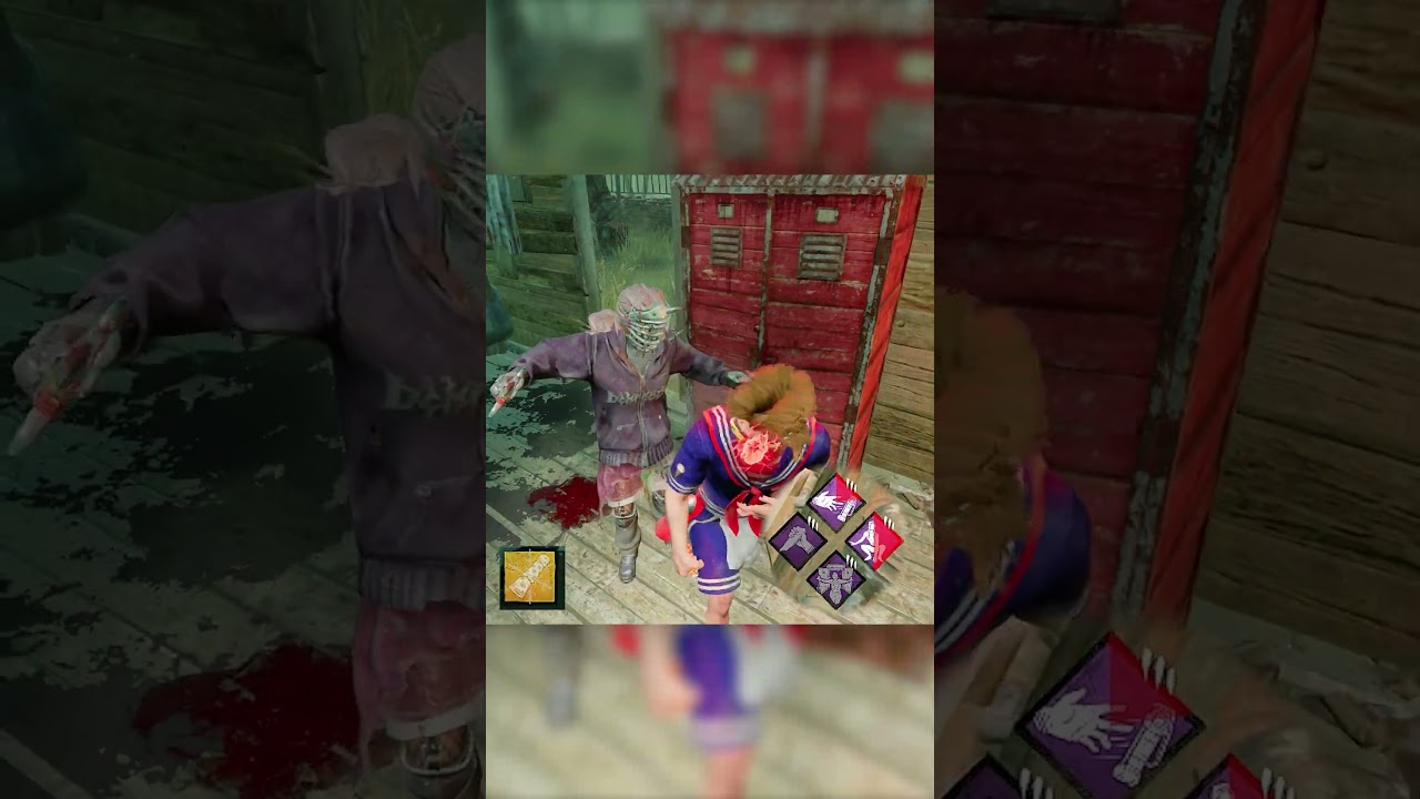Making Killers Give Up with The Wombo Combo Stun Build #dbd #dbdshorts