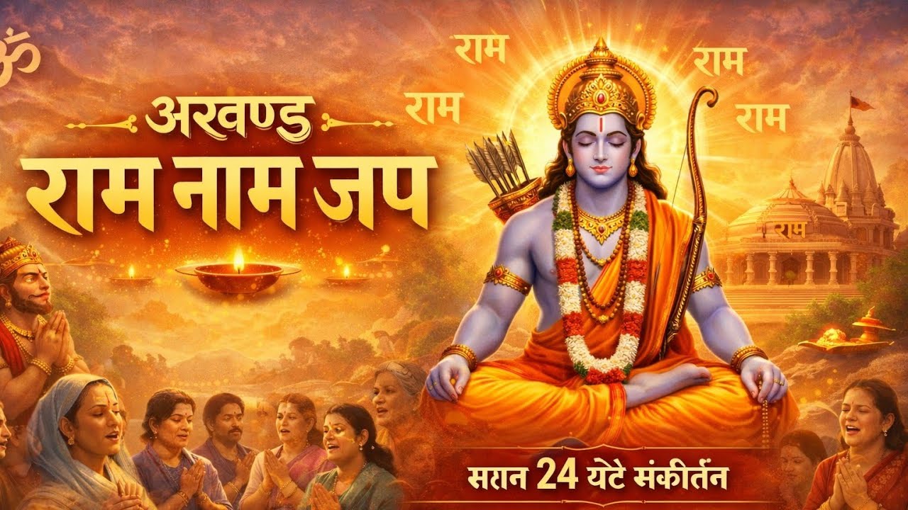 Shri Ram Naam Jap 108 Times | Ram Mantra for Inner Peace & Positivity | Jai Shri Ram