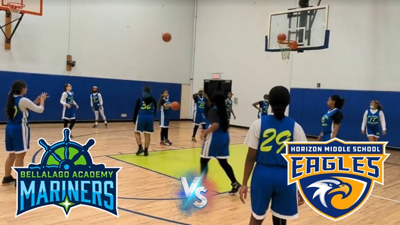 2022 Bellalago Lady Mariners vs Horizon Middle School Girls Basketball