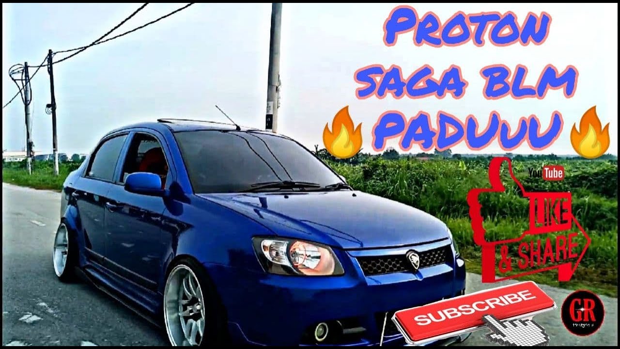 PROTON SAGA BLM MODIFICATION |MeReCiKs| |STANCE|