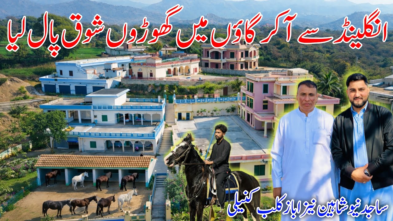 Came from England and developed a passion for horses in the village