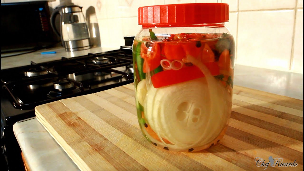Jamaican Escovitch Fry Fish Sauce (Pickle) | Recipes By Chef Ricardo