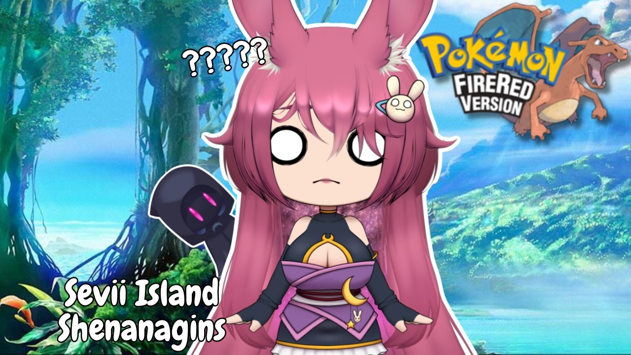 【Pokemon Fire Red】bnnuy's first nuzlocke! if DinoNuggie falls, we riot- Sevii Island Shenanigans!