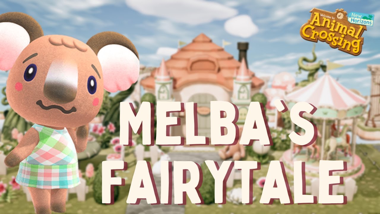 My PINKEST Build YET! Decorating Melba a Fairytale HHP Home! // Animal Crossing New Horizons