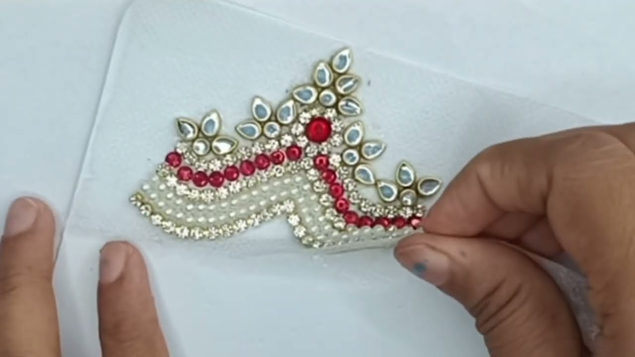 💫✨HOW TO MAKE JEWELLERY FOR LADDU GOPAL🙏/ handmade jewellery for god/ diy jewellery #youtube