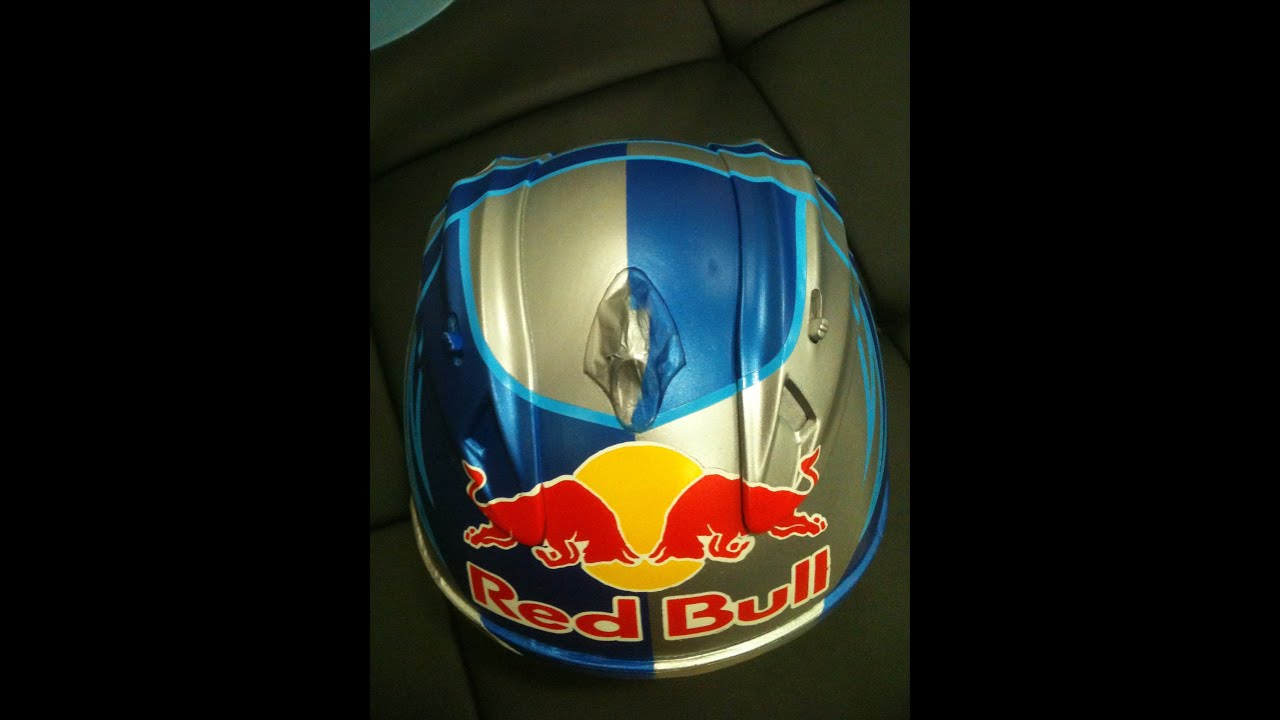 Redbull Helmet Airbrush