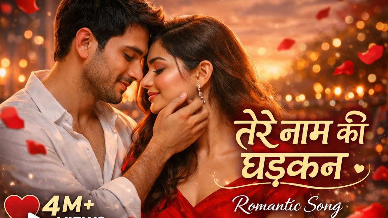 तेरे नाम की धड़कन ❤️ | New Romantic Bollywood Song 2026 | Heart Touching Love Song