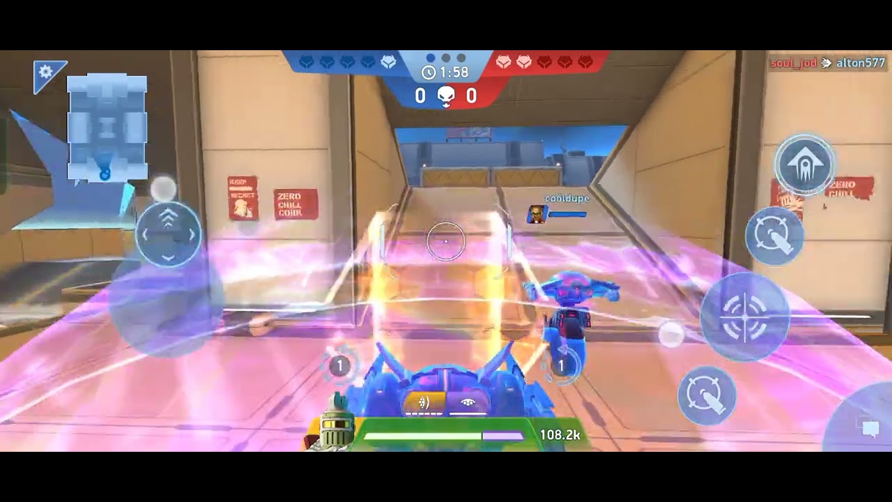 lancer em rifle 8 l gameplay l mech arena 