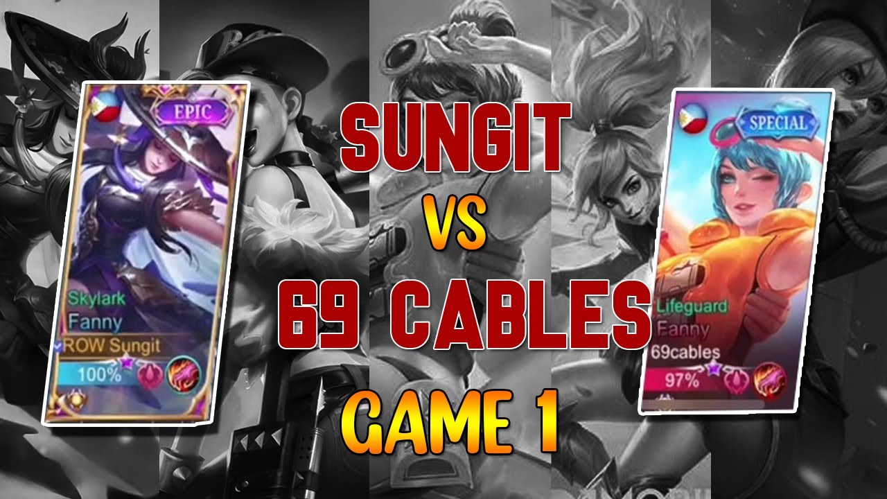 SUNGIT VS 69CABLES (GAME 1) 1V1 FANNY