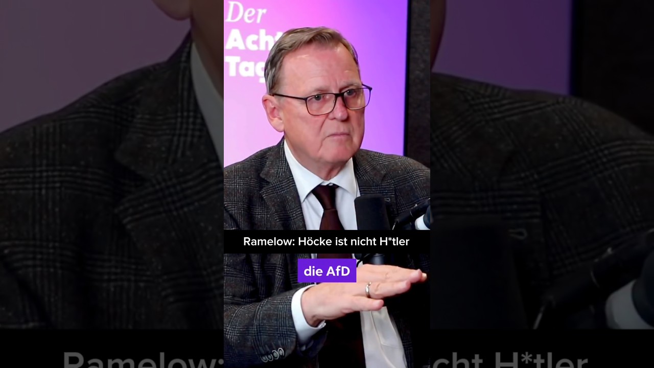 ￼Ramelow(Linke), kritisiert Bundesparteitag der AfD am 4.7.26 #afd #linke #cdu #weidel #spd #gr&uuml;ne