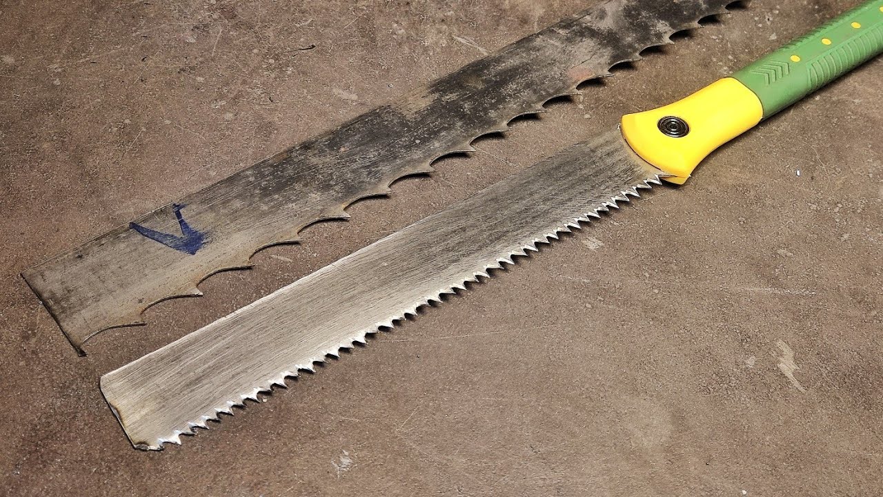 DIY Hand Saw for Wood from Band Saw