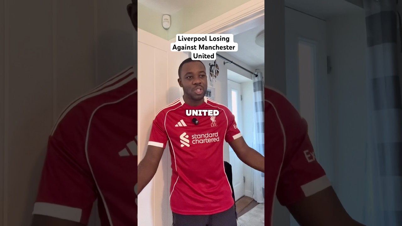 Liverpool Losing Against Manchester United