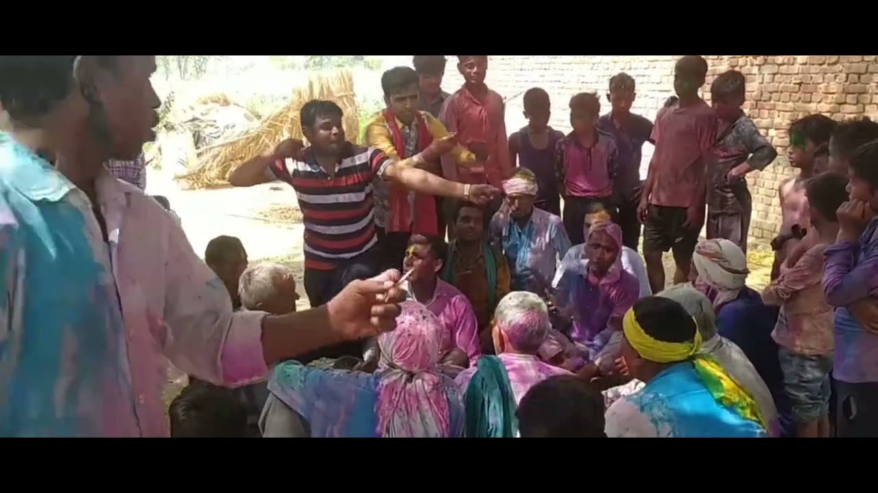 औरैया जिले की होली व फाग पूरे देश मे प्रसिद्ध है। #viral