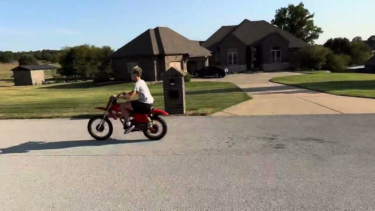 1978 Honda XR75 Ride 4