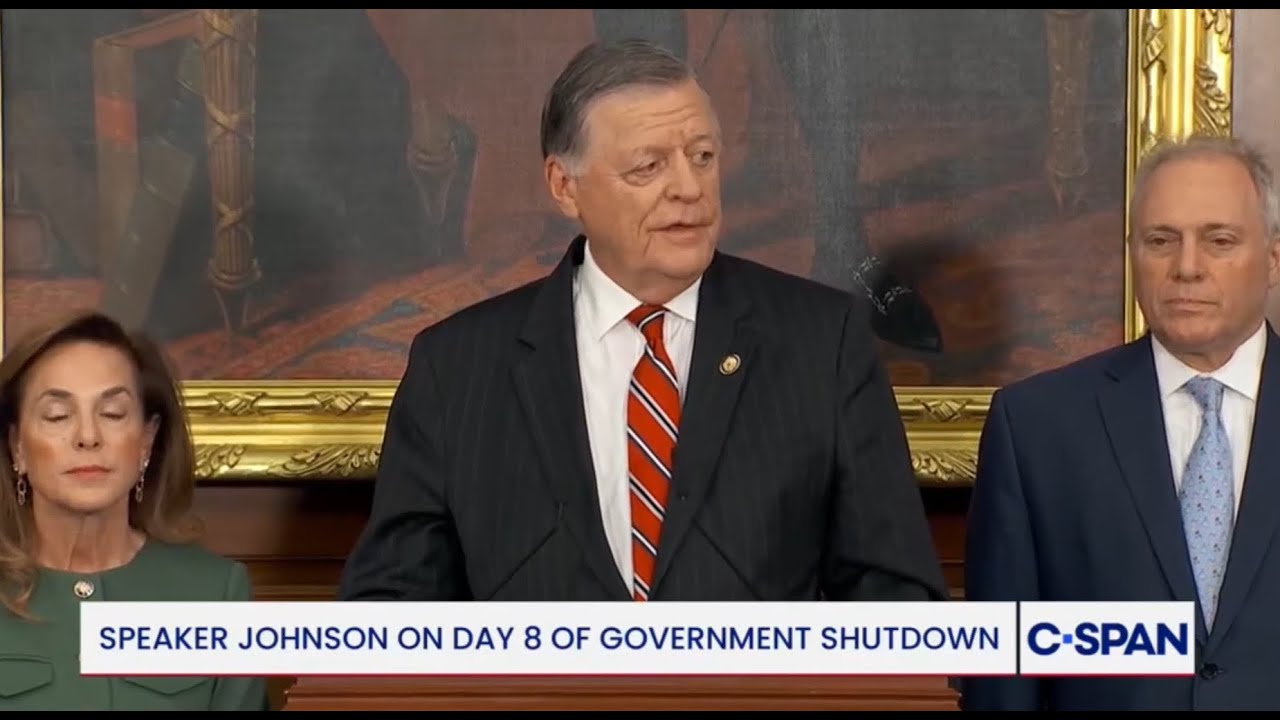 Chairman Cole at Speaker's Daily News Conference on Day Eight of the Democrat Shutdown