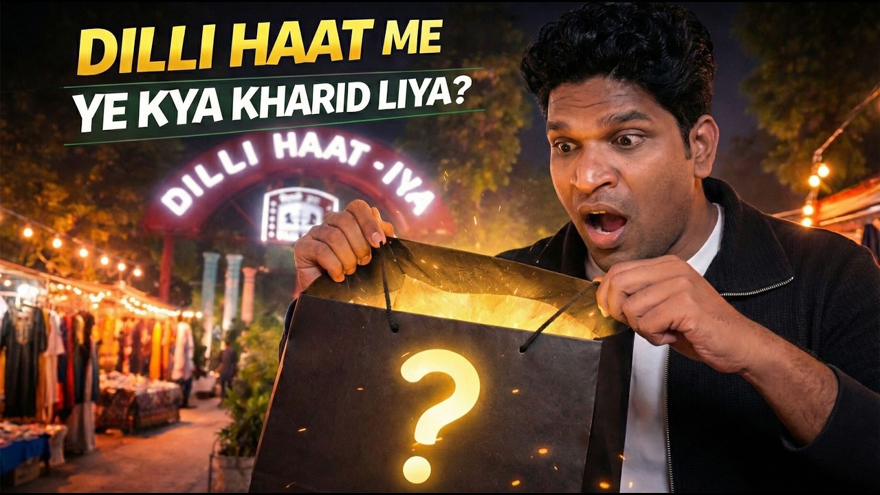 Delhi Haat me ye kya kharid liya? DELHI HAAT EXPLORE | Culture, Food & Handicrafts Vlog