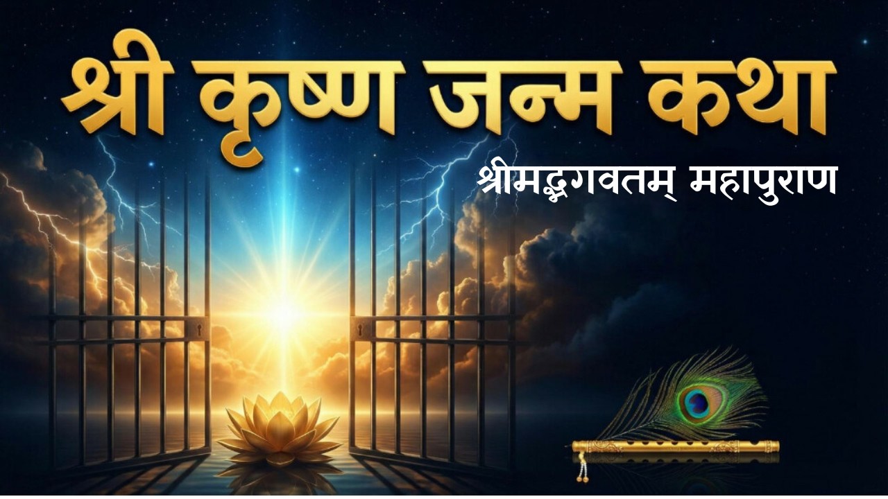 Shri Krishna Janm Katha | श्री कृष्ण जन्म कथा | Lord Krishna Birth