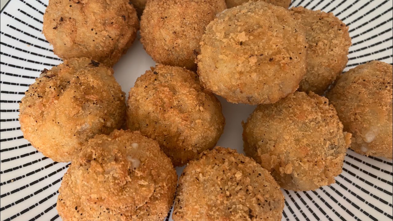 CROQUETAS DE BOLETUS [SETAS] [ Súper cremosas]