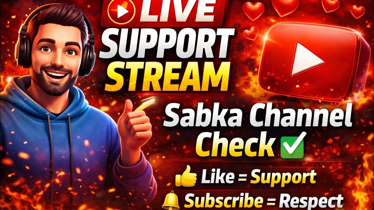 🔴 LIVE Now 😱 Subscribe Karo – Subscribe Pao | Channel Check Live