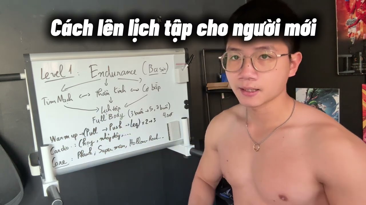 Cách lên lịch tập cho người mới tập Calisthenics