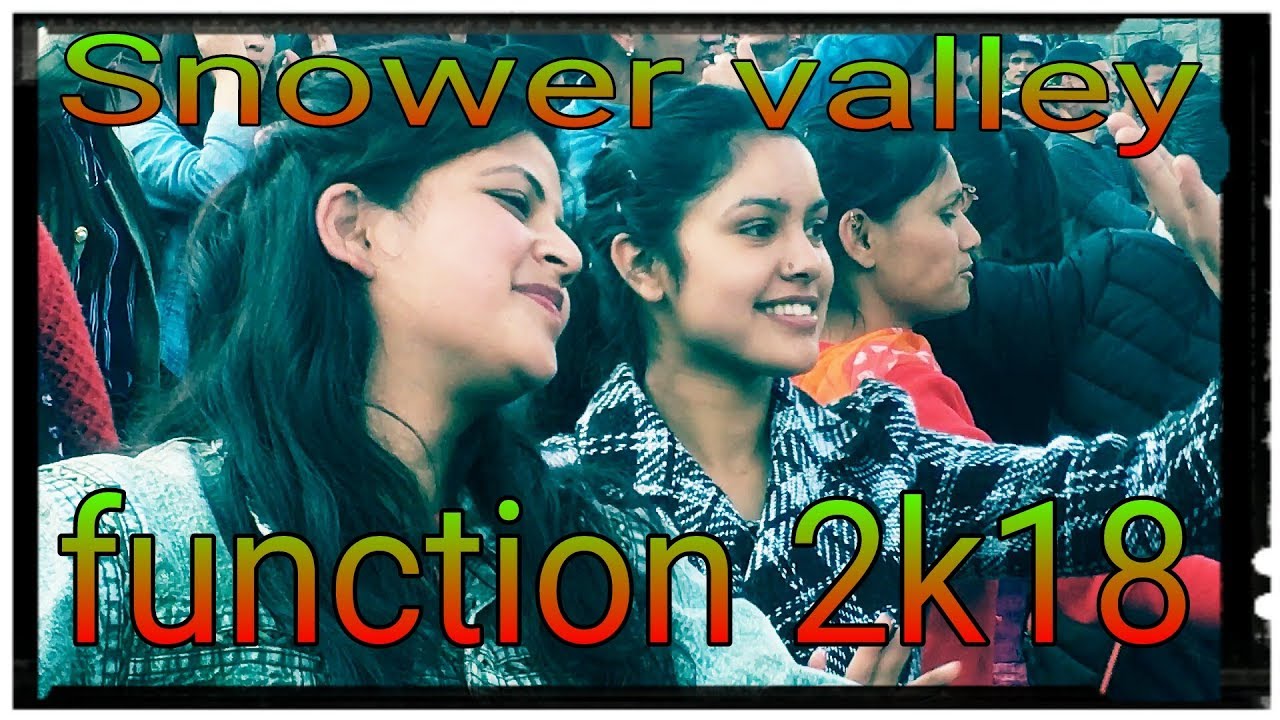 Snower valley function 2k18