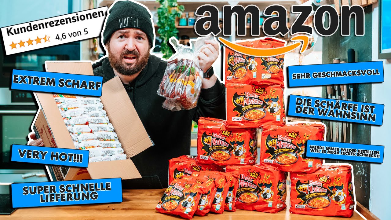 Wir BESTELLEN die BESTEN FERTIGGERICHTE bei AMAZON (FAIL)