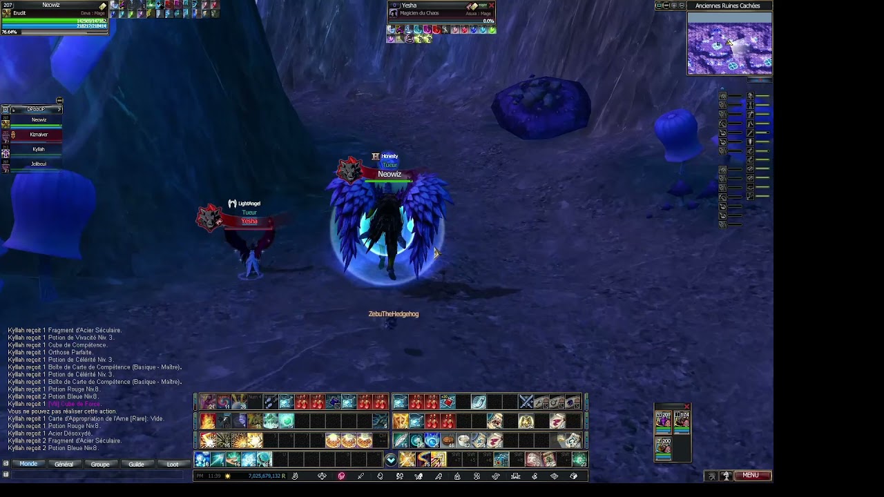 Rappelz 9.6 - Cardinal vs Void Mage (Abhuva FR)