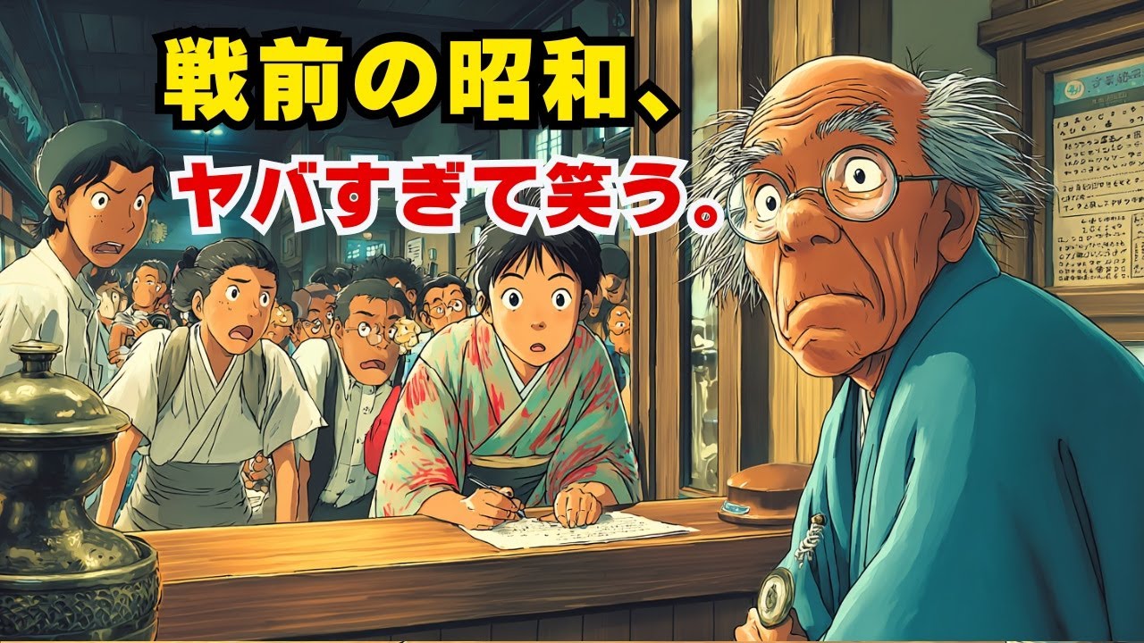 【驚愕】戦前昭和の公共マナー３選、今じゃ即通報レベル！