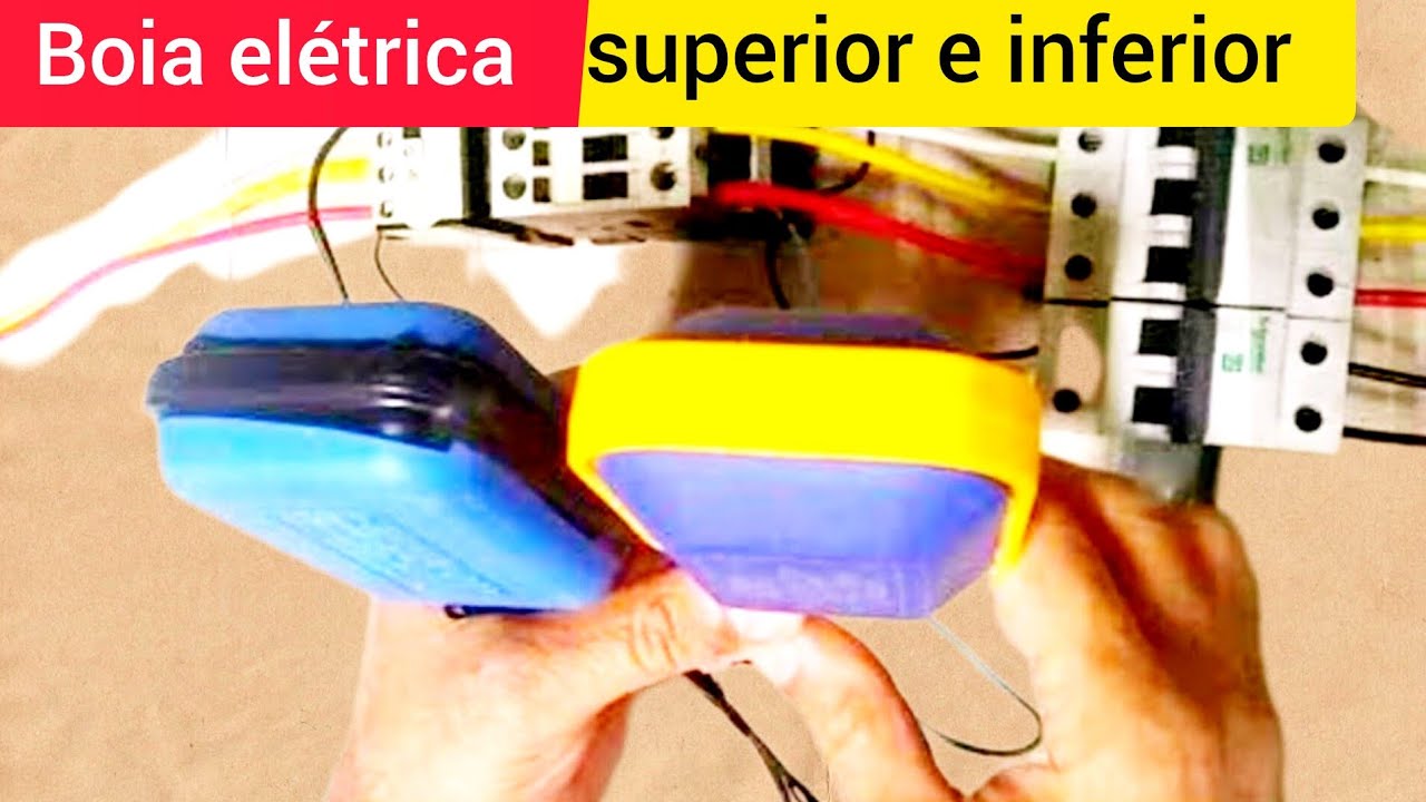 Como ligar duas bóias eletricas pra acionar bomba d'água trifásica