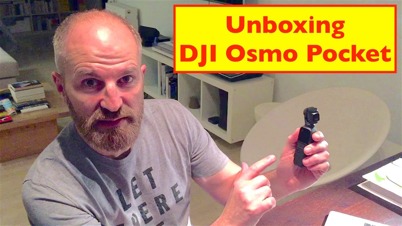 Unboxing DJI Osmo Pocket and testing it in the centre of Athens, Greece
