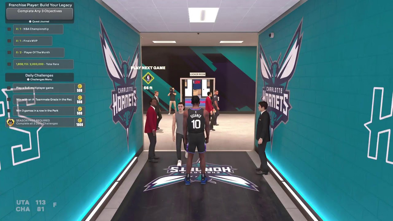 NBA 2K 26: MP_ JAZZ vs Hornets