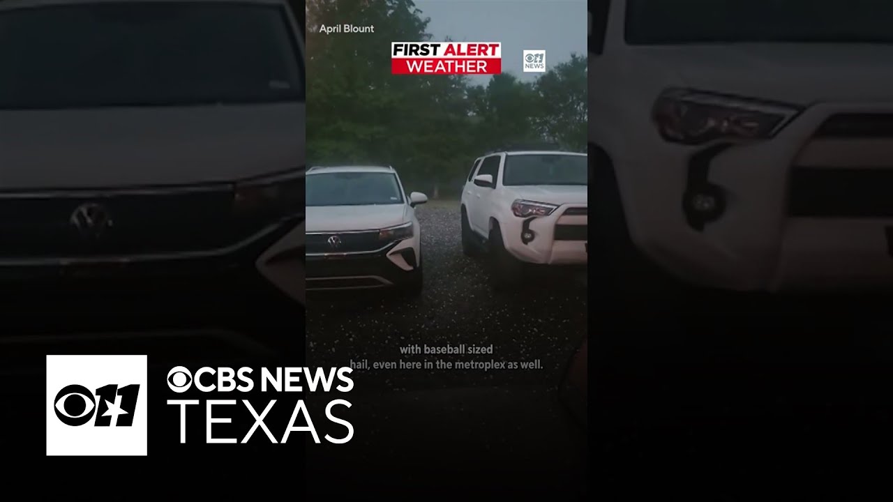 North Texas storms bring tornadoes, giant hail damage