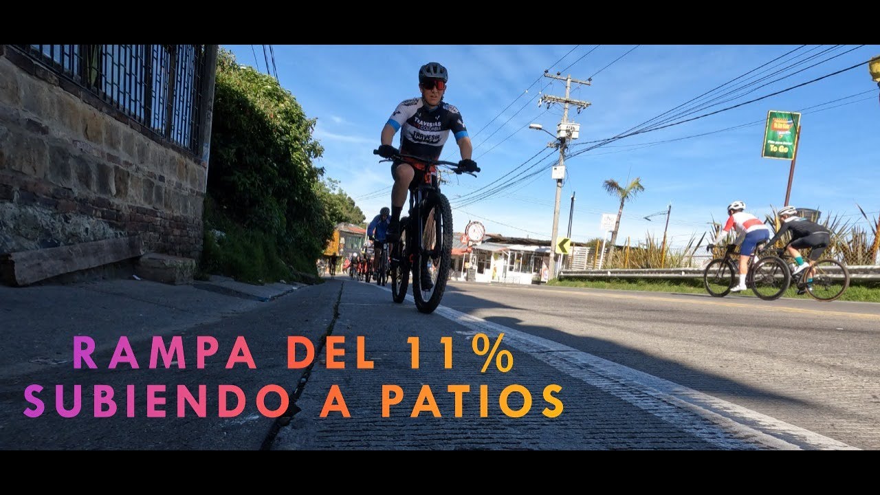 Alto de Patios, la puedes subir mil veces y siempre será como si fuera la primera vez.