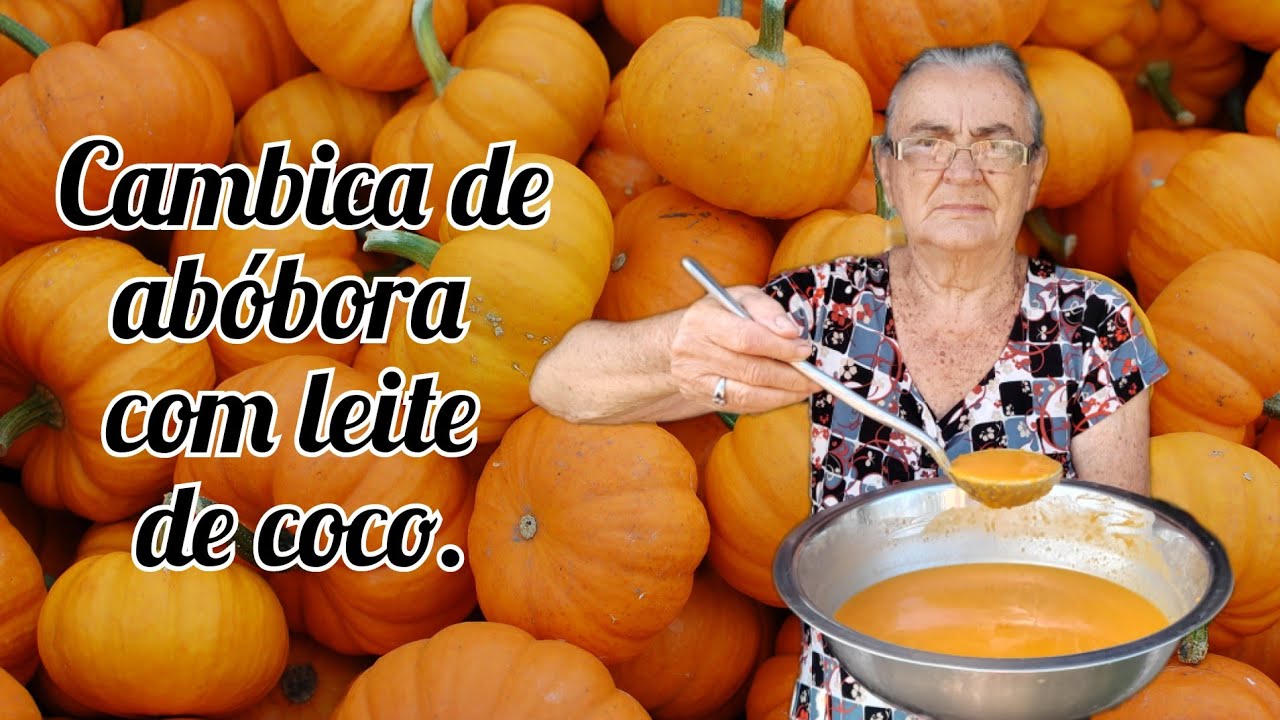 A nossa merenda dá tarde foi cambica de jerimum (abóbora) com leite de coco.