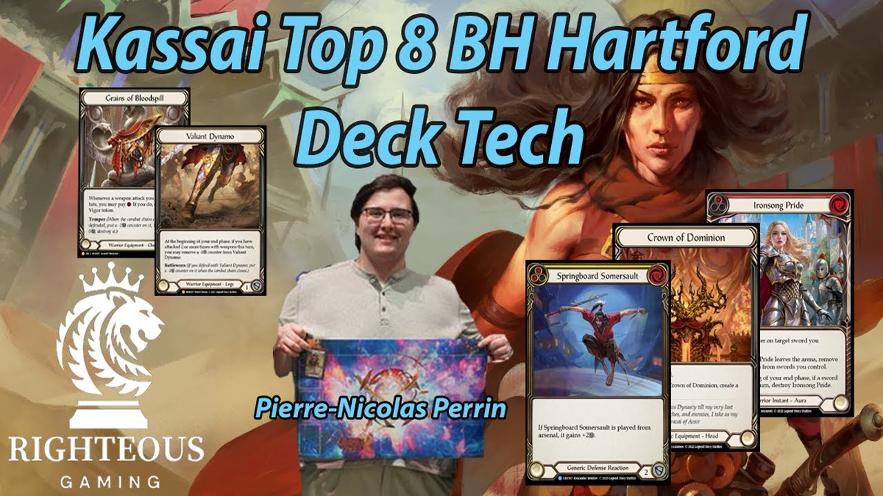 Kassai Top 8 Battle Hardened Hartford Deck Tech with Pierre-Nicolas Perrin