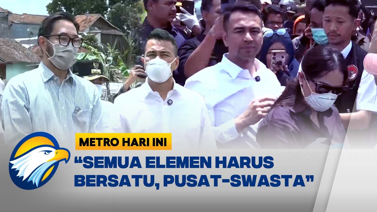 Raffi Ahmad Bawa Pesan Presiden Prabowo ke Lokasi Longsor Cisarua - [Metro Hari Ini]