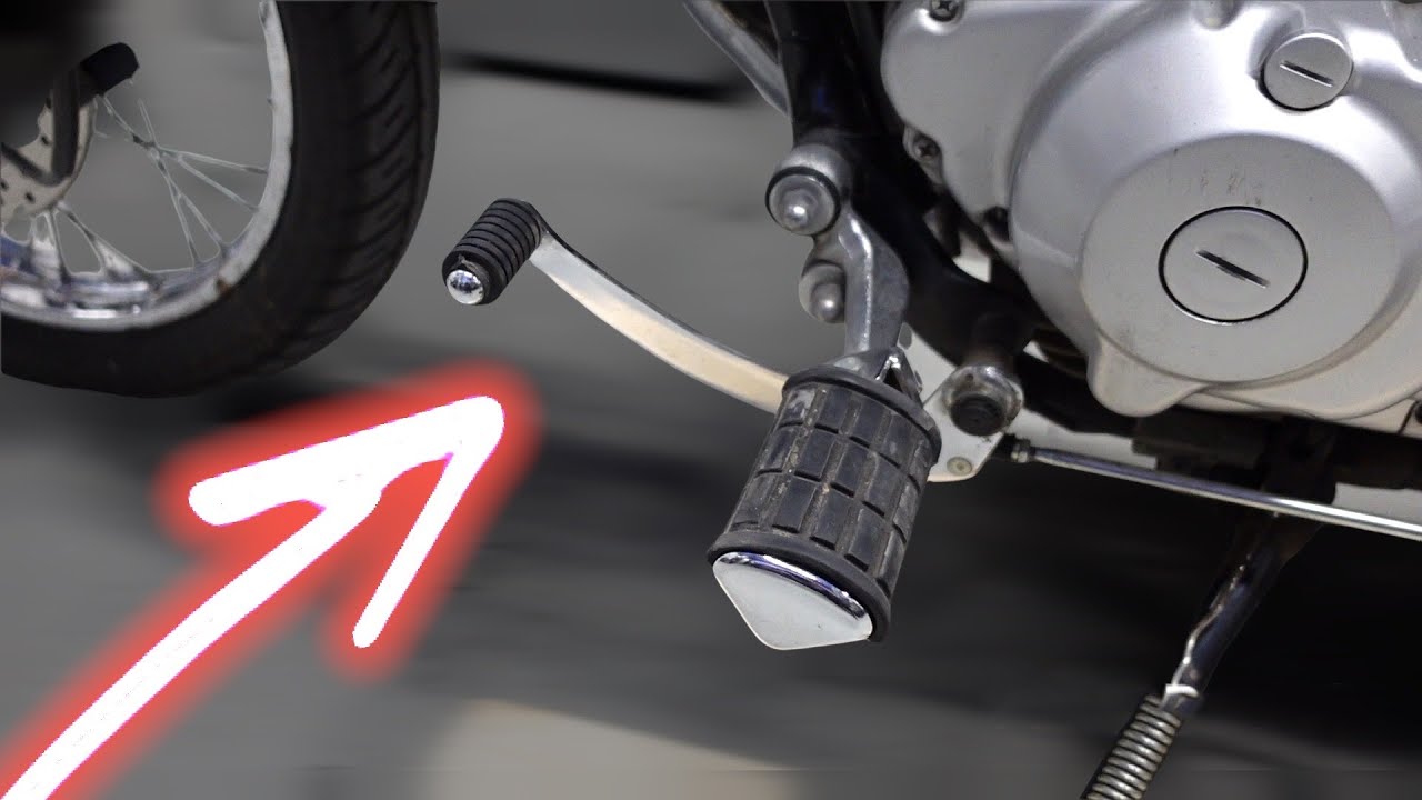 Yamaha Virago 250: регулировка высоты рычага переключения передач