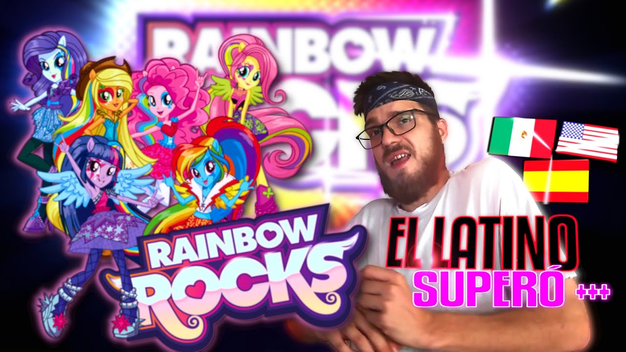 BIENVENIDOS A MI SHOW con My Little Pony Equestria Girls Raibow Rocks