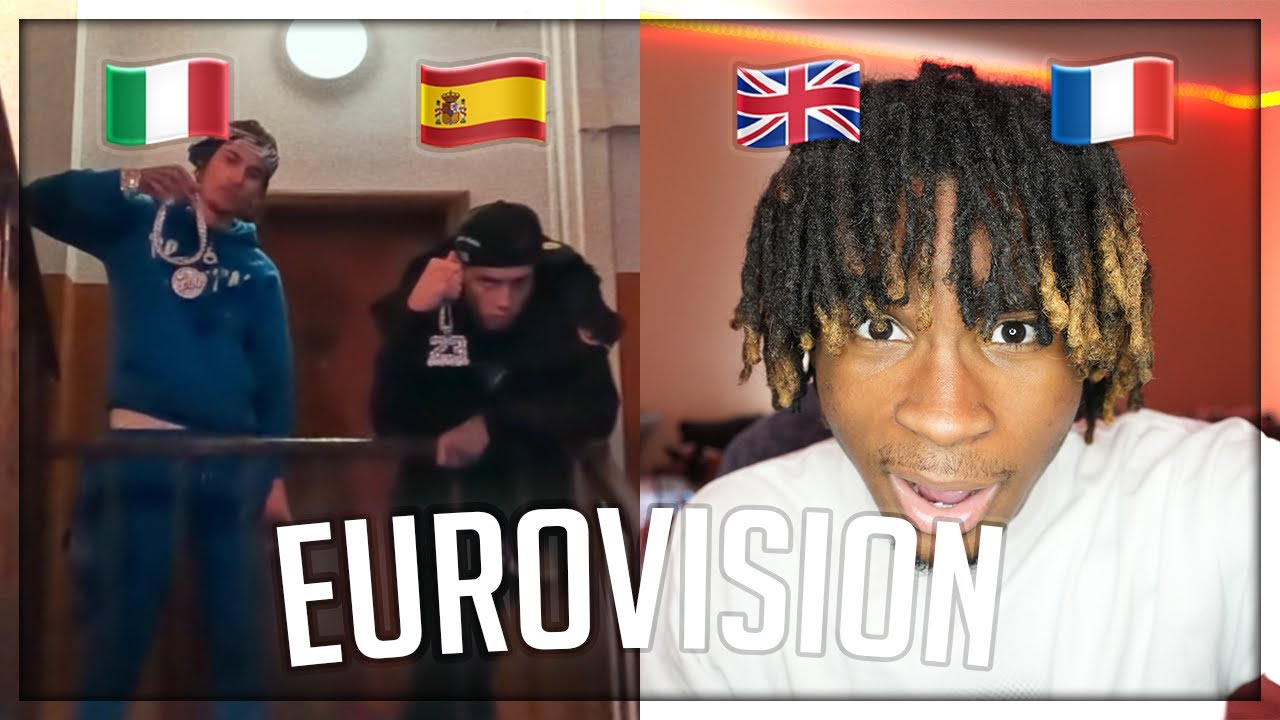 Central Cee - Eurovision Ft Rondodasosa, Baby Gang,  AND MORE REACTION !!! 🇬🇧 🇮🇹 🇪🇸 🇫🇷