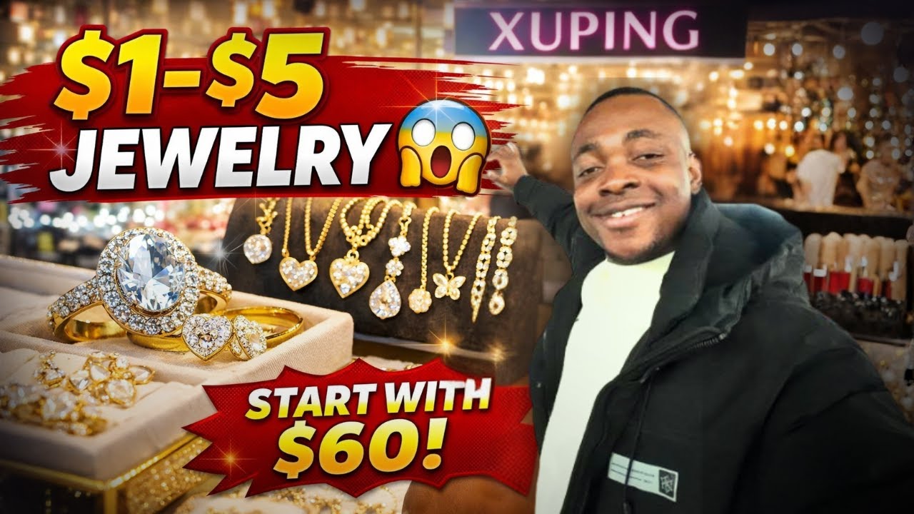Не могу поверить! 😱 Ювелирные изделия XUPING в Китае по цене от 1 до 5 долларов | Начните бизнес ...