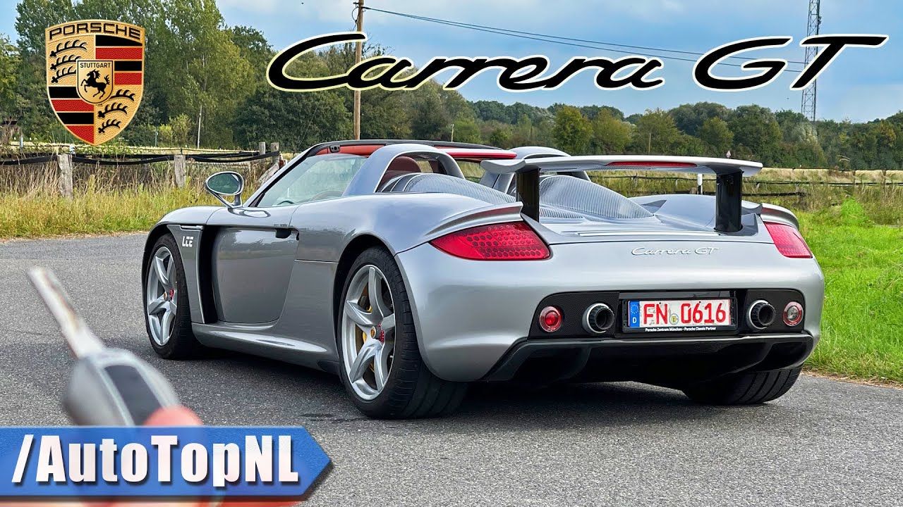 PORSCHE CARRERA GT | REVIEW on AUTOBAHN [NO SPEED LIMIT] by AutoTopNL