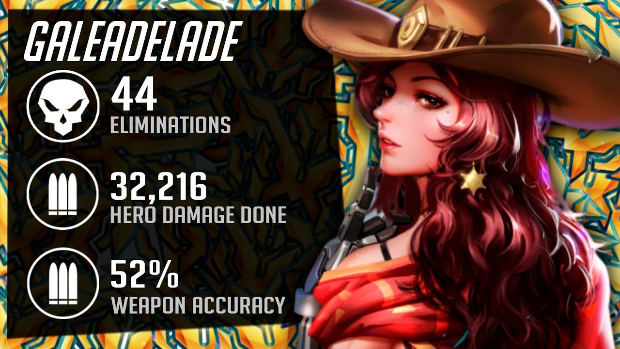 GALE ASHE AND CASSIDY - INSANE AIM! POTG! [ OVERWATCH 2 SEASON 3 TOP 500 ]