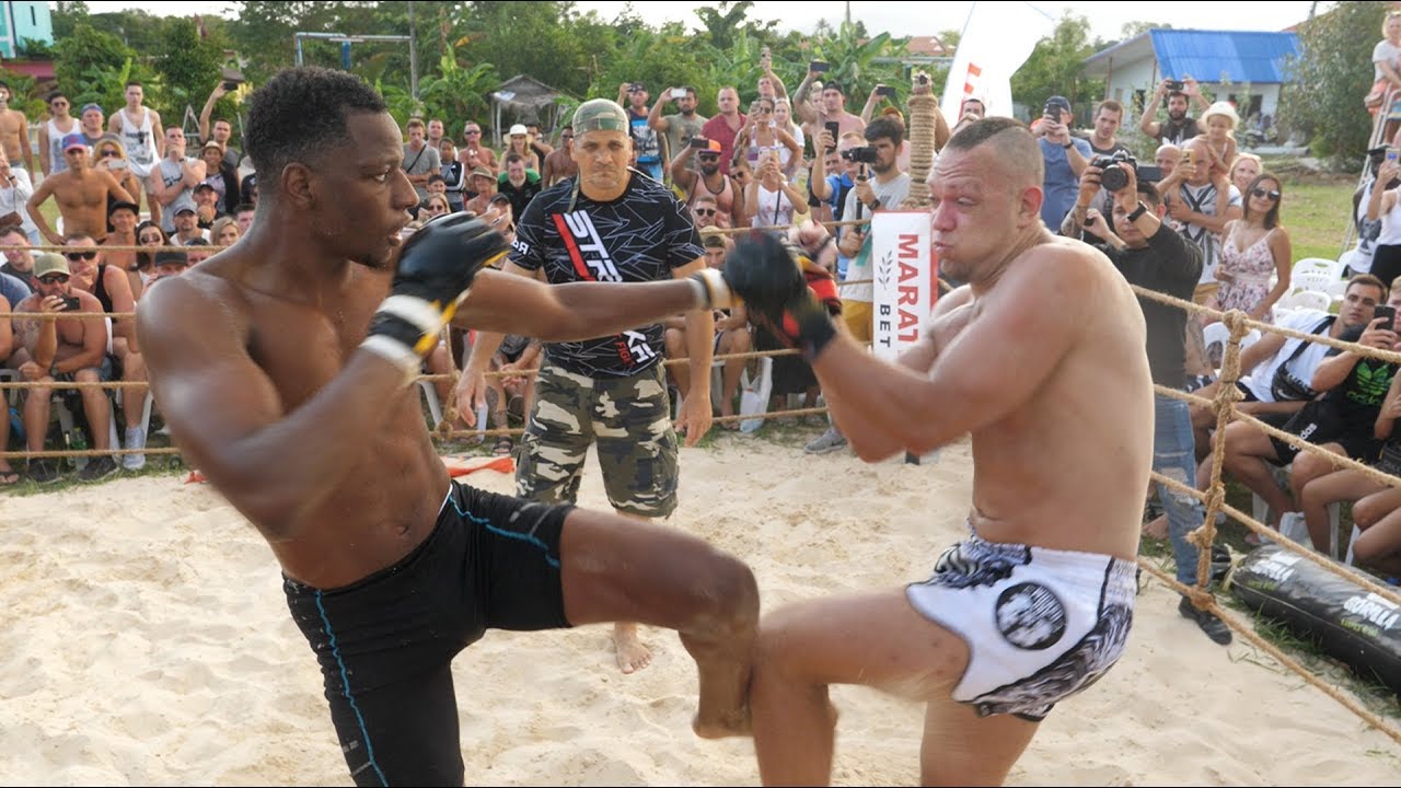 ЧЕРНАЯ МАМБА против РЕГБИСТА и МОНСТРА ММА !!! 1 vs 2 !!!