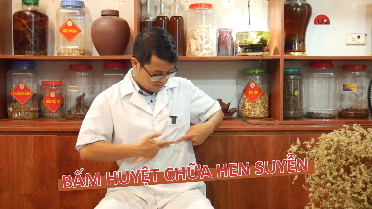 Hướng dẫn bấm huyệt điều trị bệnh hen suyễn