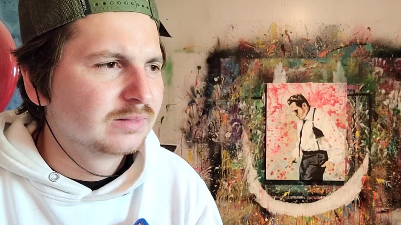 Resevoir Dogs fingerpainting