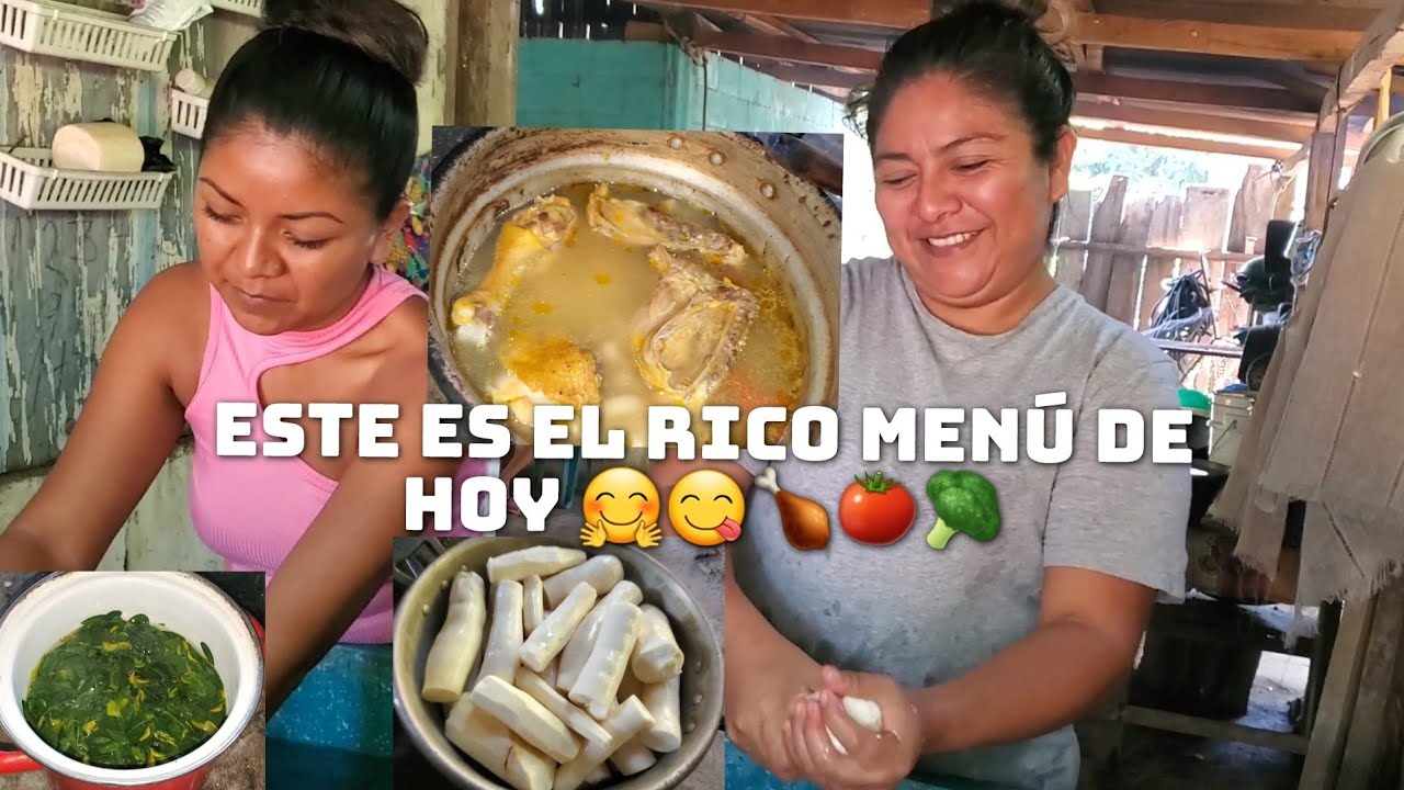 Así Preparamos Con Dorita Una Rica Yuca🥒Para A Compañar Este Rico Menú De Hoy Delicioso 😋 