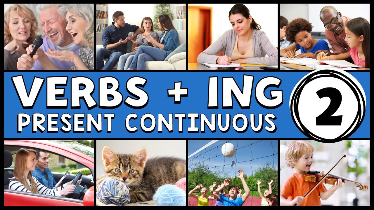 PASO 39 - PRINCIPIANTES: VERBOS CON ING EN INGLÉS Y EL PRESENTE CONTINUO | PRESENT CONTINUOUS