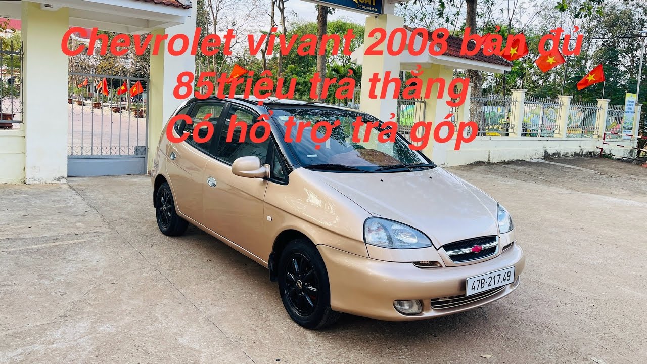 E bán! Xe chevrolet vivant 2008 bản đủ. 7 chổ gầm cao. 85triệu. Có trả góp. 0935906360